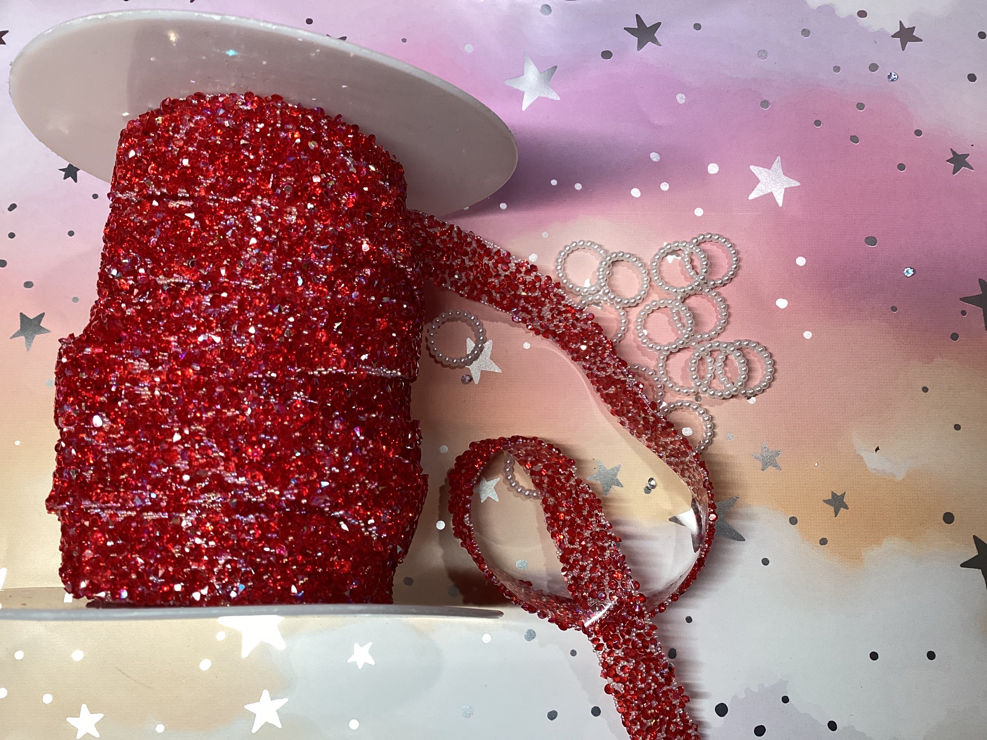 Red sugar tape