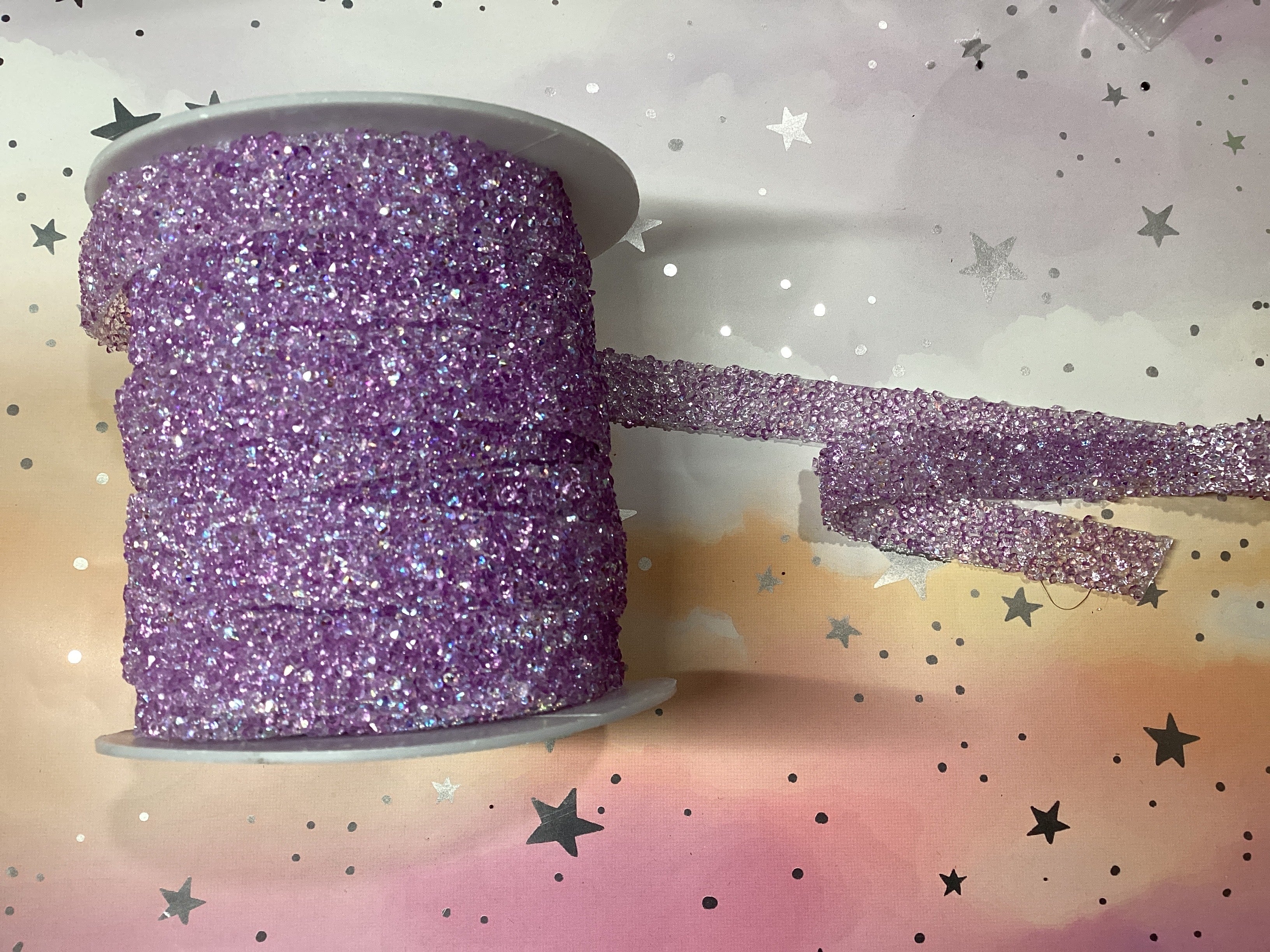 Purple sugar tape