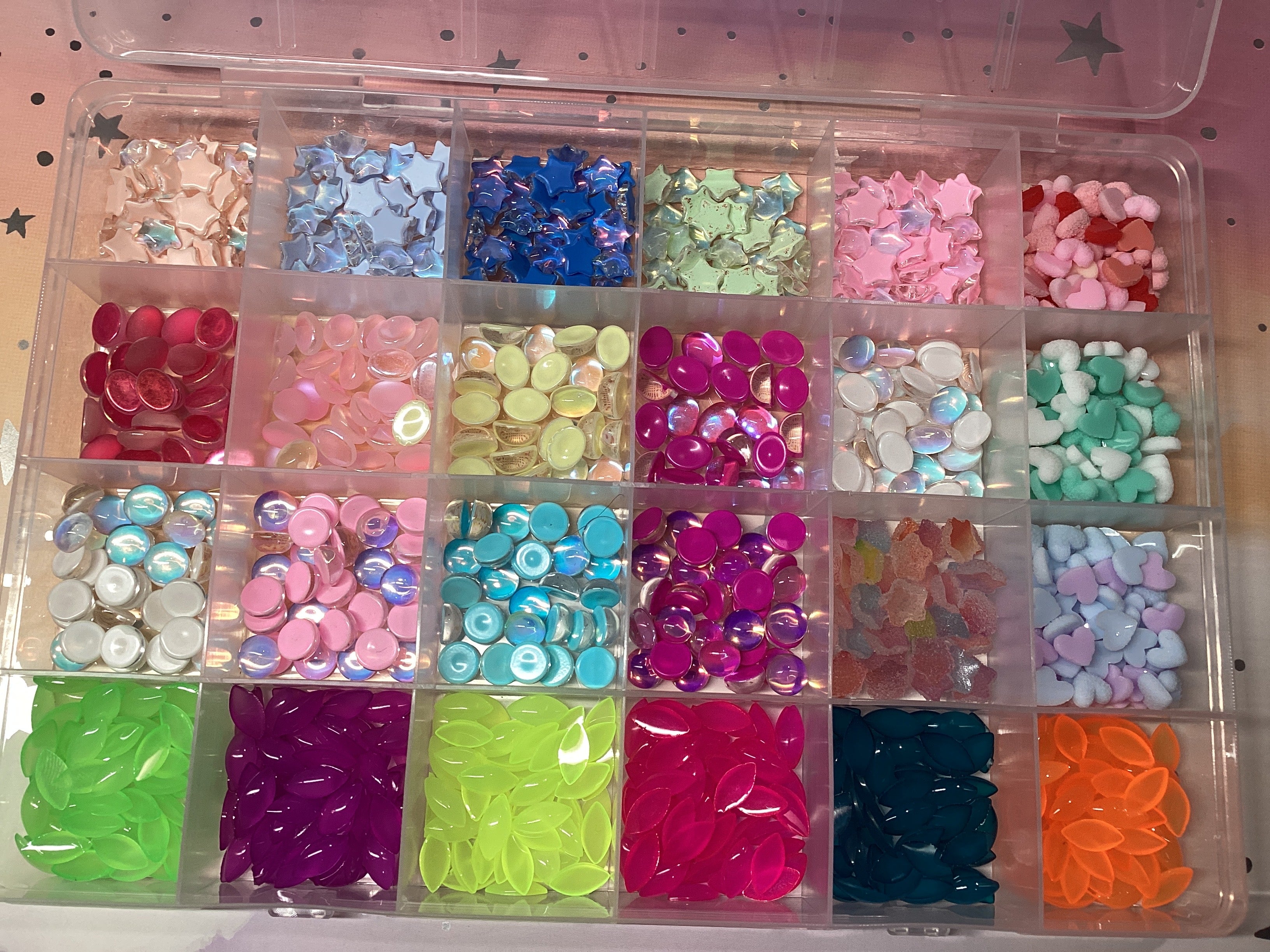 Assorted diy fancy beads kit